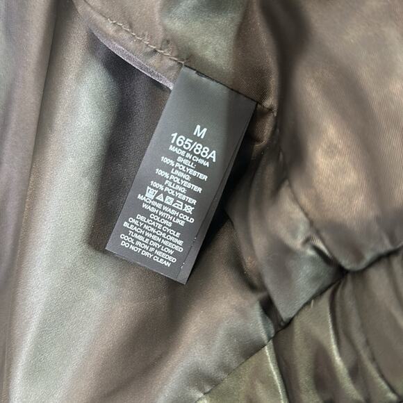 Kate Spade quilted olive green full zip vest size medium - Picture 5 of 8